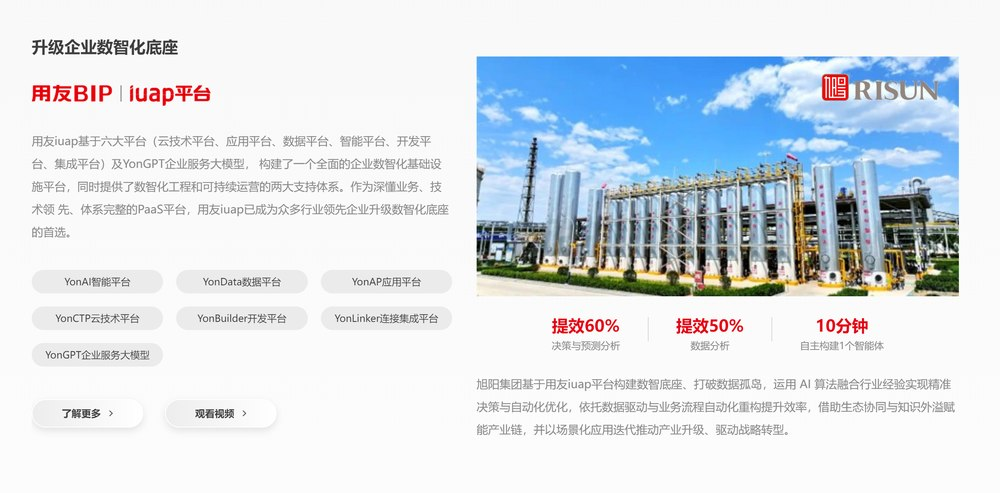 ▲ 用友BIP | iuap平台：升级企业数智化底座